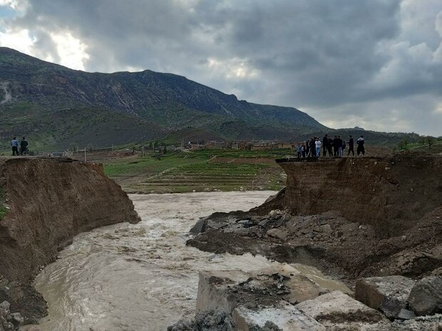 تصاویر ماهواره ای از سیل در لرستان/ طغیان رودخانه ها در ۳ منطقه