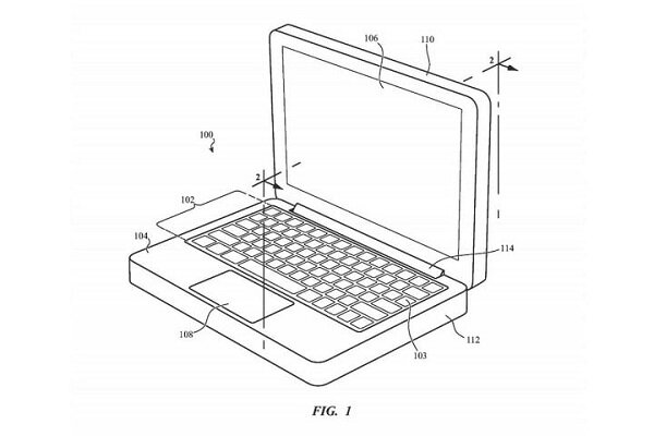اپل مک بوک با صفحه کلید جمع شدنی می‌سازد